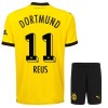 Conjunto (Camiseta+Pantalón Corto) Borussia Dortmund Reus 11 Primera Equipación 23-24 - Niño